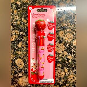 Strawberry Shortcake Multicolor Pen with Scented Ink.